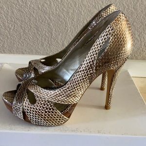 Bakers platform heel brown size6 #summer#spring